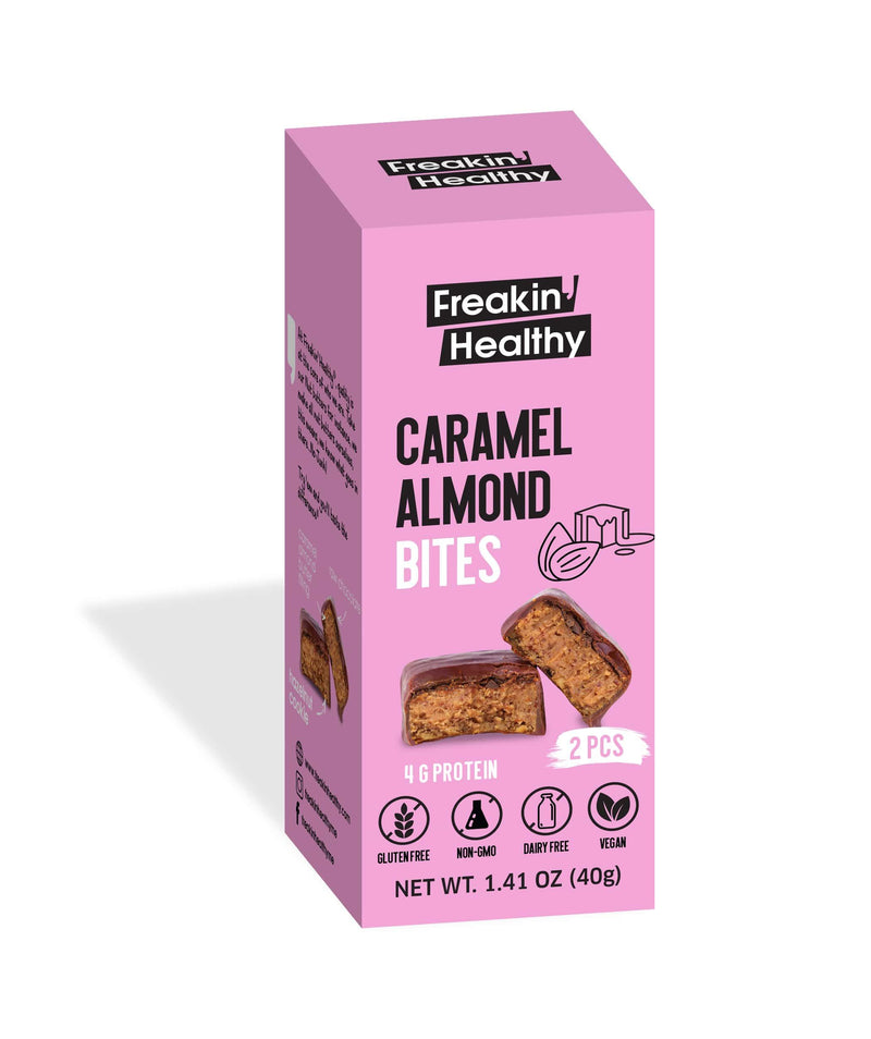 Buy Now Freakin Healthy Caramel Almond Bites From Qiso Fresh To Home