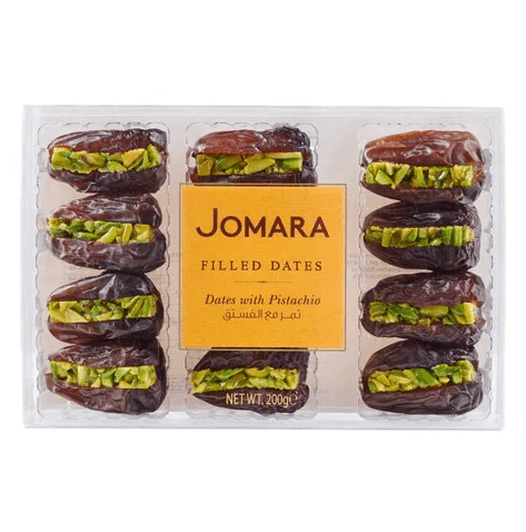 Buy Now Jomara Dates with Pistachio From Qiso Fresh To Home