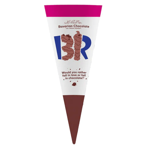 Buy Now Baskin Robins cone Bavarian chocolate From Qiso Fresh To Home