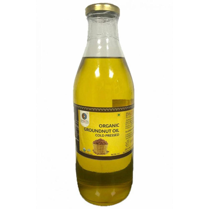 Buy Now Dhatu Organic Cold Pressed Ground Nut Oil From Qiso Fresh To Home