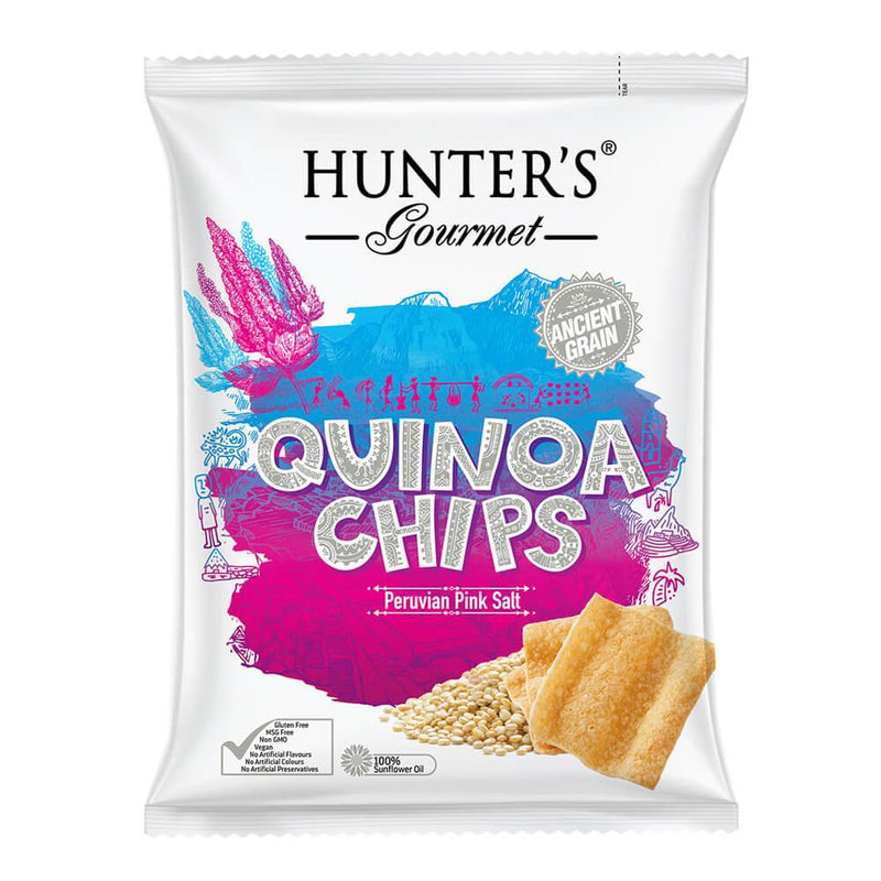 Buy Now Hunters Quinoa Chips Peruvian Pink Salt From Qiso Fresh To Home