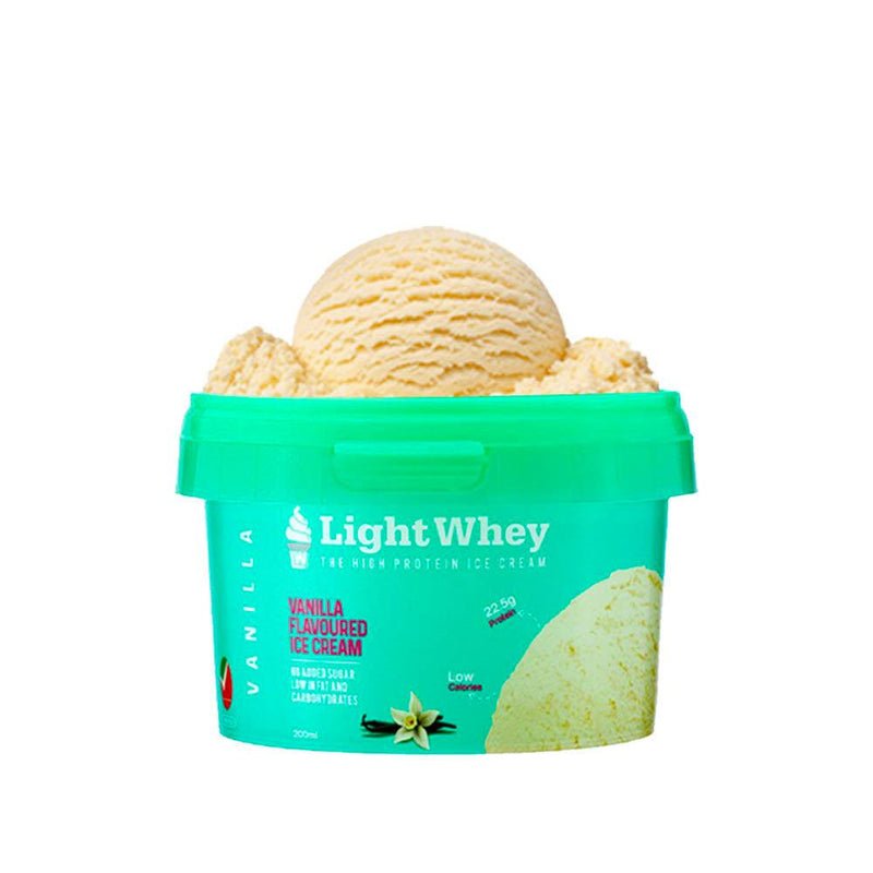 Buy Now LightWhey Vanilla Protein Ice Cream From Qiso Fresh To Home