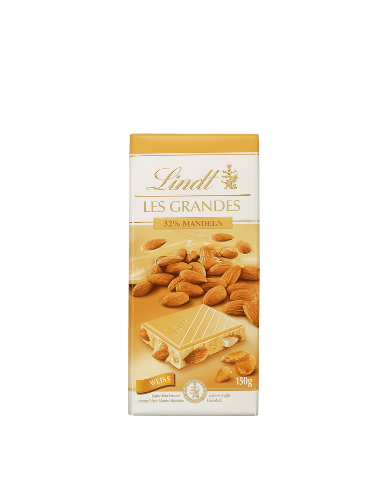 Buy Now Lindt Les Grandes White Almond From Qiso Fresh To Home
