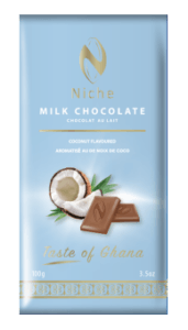 Buy Now Niche Coconut Flavored Milk Chocolate 100g From Qiso Fresh To Home