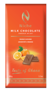 Buy Now Niche Orange Flavoured Milk Chocolate 100g From Qiso Fresh To Home