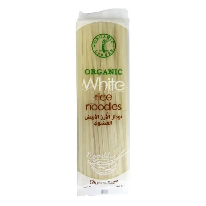 Buy Now Organic Larder White Rice Noodles From Qiso Fresh To Home