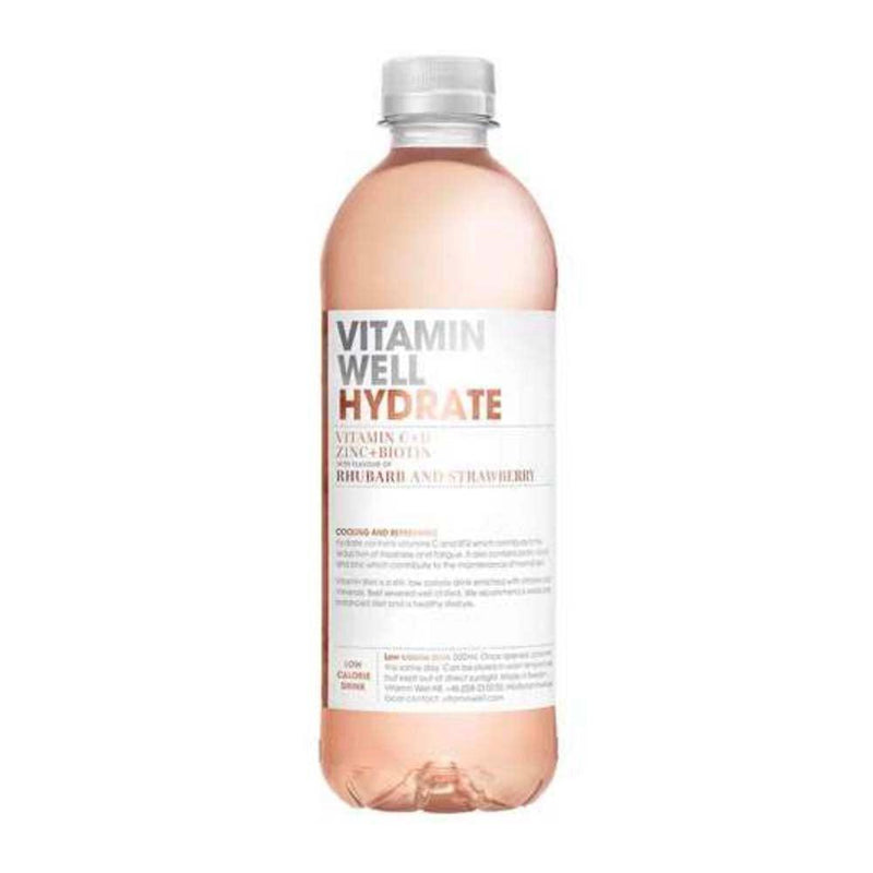 Buy Now Vitamin Well Hydrate Rhubarb Strawberry From Qiso Fresh To Home